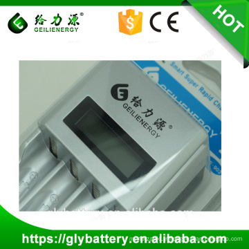 Alibaba chine GLE-903 LCD Super Quick externe chargeur de batterie rechargeable